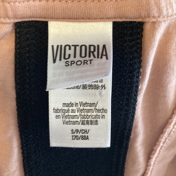 VS Pink Open Racerback Tank— Size Small - Picture 4 of 4